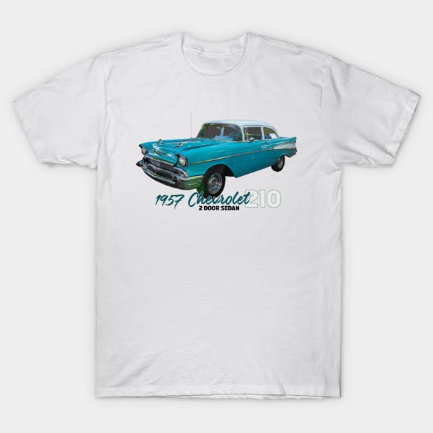 1957 Chevrolet 210 2 Door Sedan T-Shirt by Gestalt Imagery